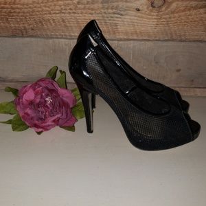 Martinez Valero Mesh See Through Heels